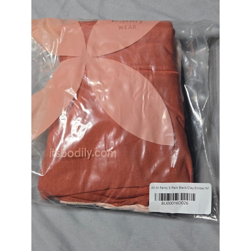 Bodily Sz Medium The All-In Panty: 5-Pack